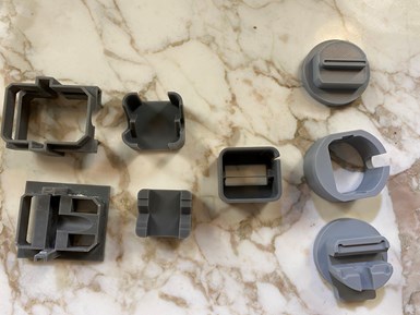 3D printed tooling, prototypes and final razor press